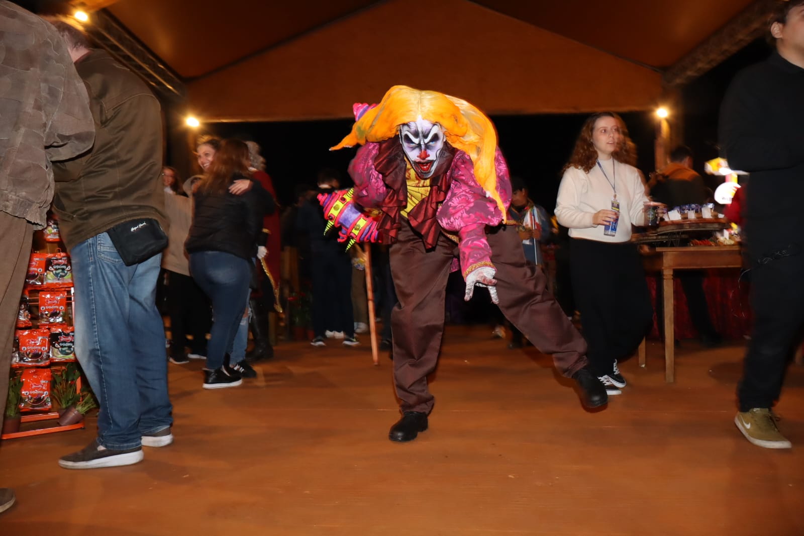 Personagens mais horripilantes do Circo dos Horrores no Hopi Hari. Foto: Pedro H. Lopes