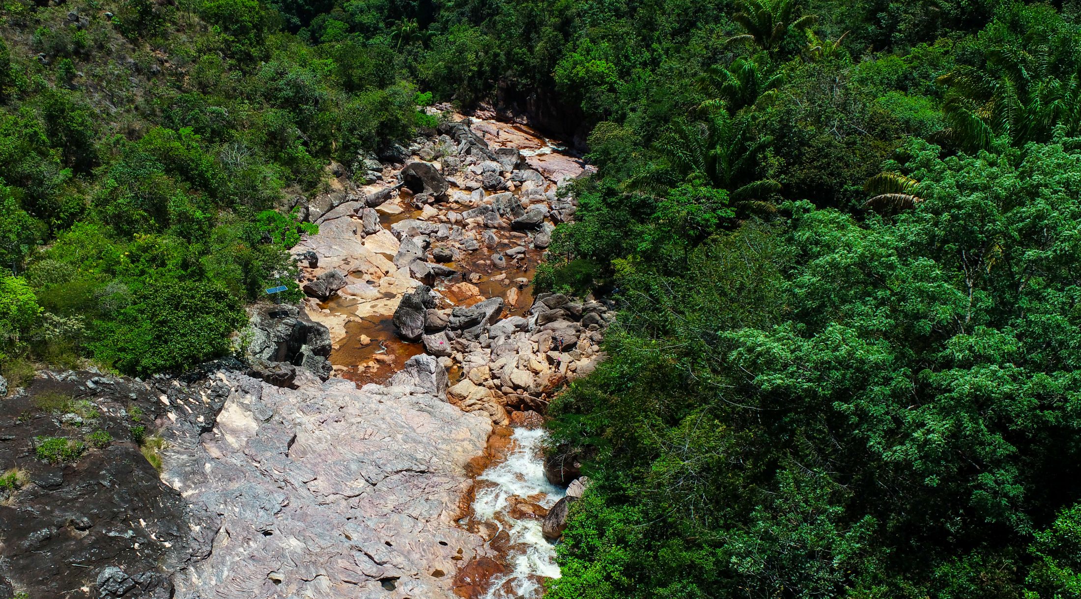 Cachoeira do Paiva - Serra do Tepequém (RR). Foto: Divulgação / Secom Roraima