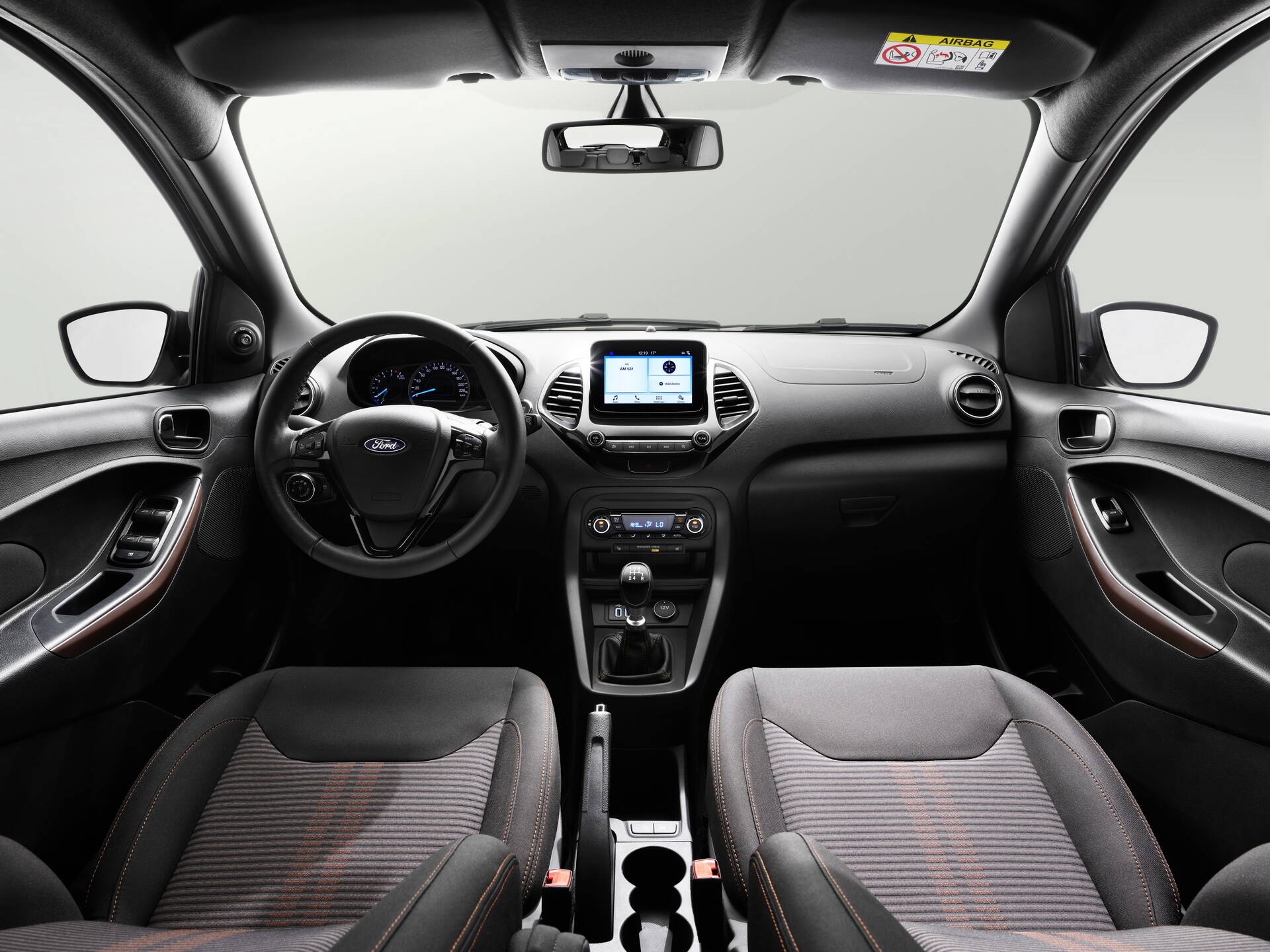 Ford Ka Freestyle Interior. Foto: Divulgação