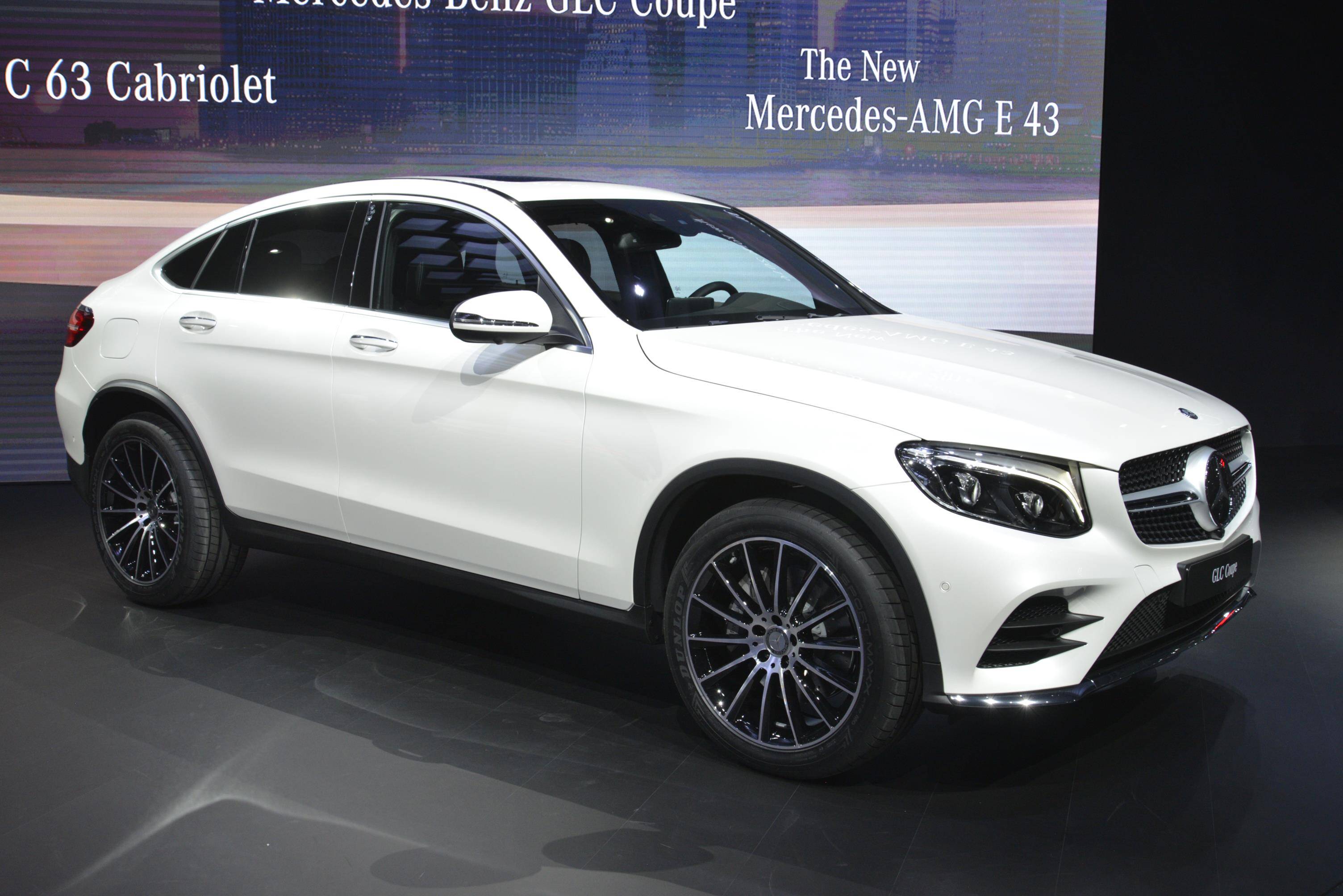 Mercedes-Benz GLC Coupé. Foto: Newspress