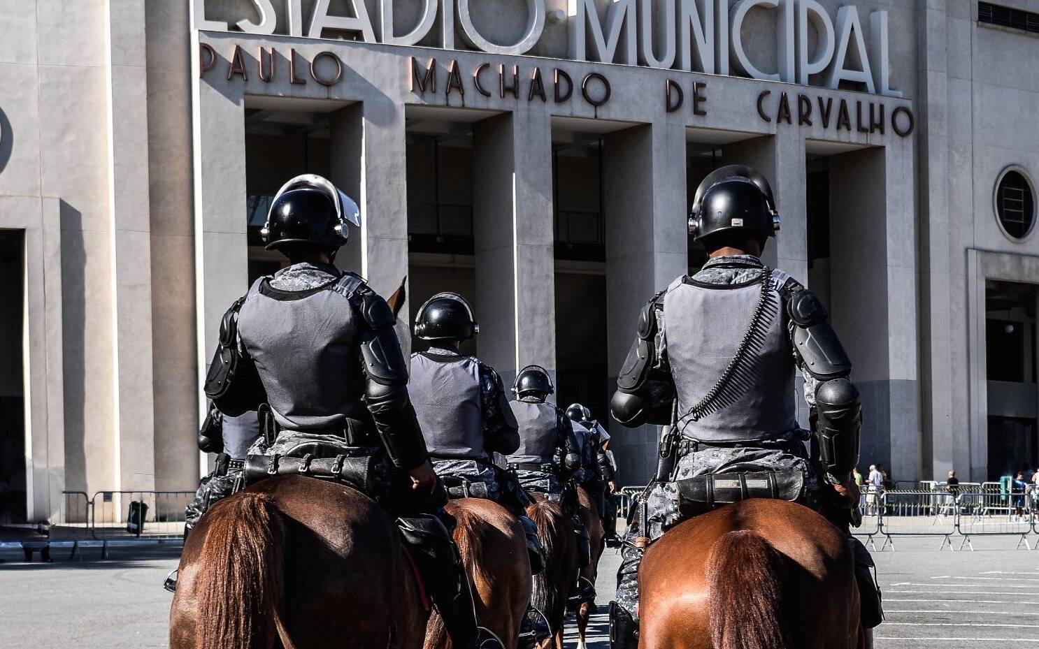 Regimento de Cavalaria 5º Batalhão de Choque - Polícia Militar do Estado de São Paulo. Foto: Major PM Luis Augusto Pacheco Ambar