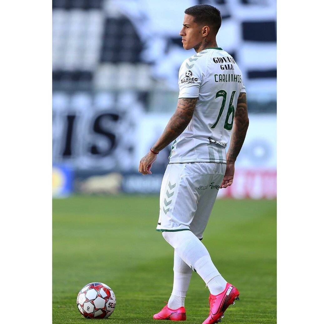 Jogador brasileiro em Portugal. Foto: Instagram