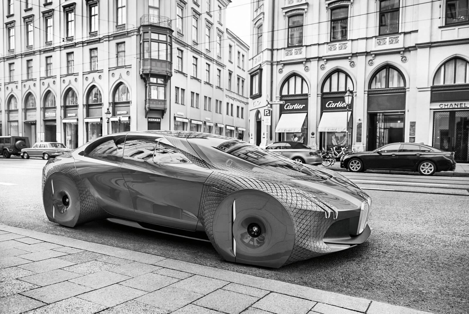 BMW Vision Next 100. Foto: Divulgação