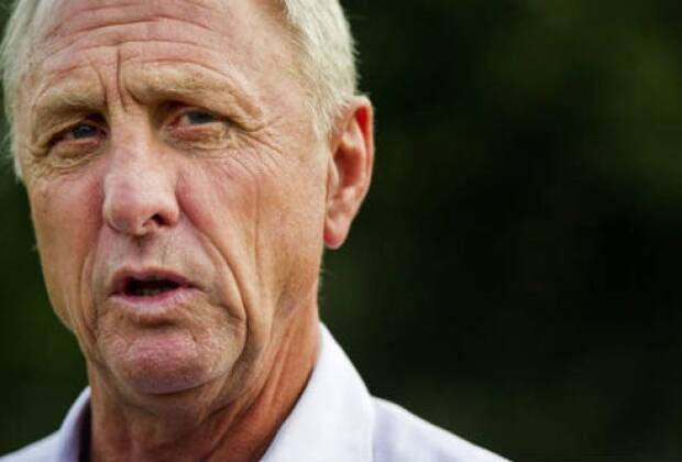 Johan Cruyff, lenda do Barcelona. Foto: Associated Press