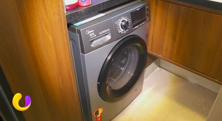 Máquina de lavar da casa nova de Davi Reprodução/Youtube - 07.03.2024