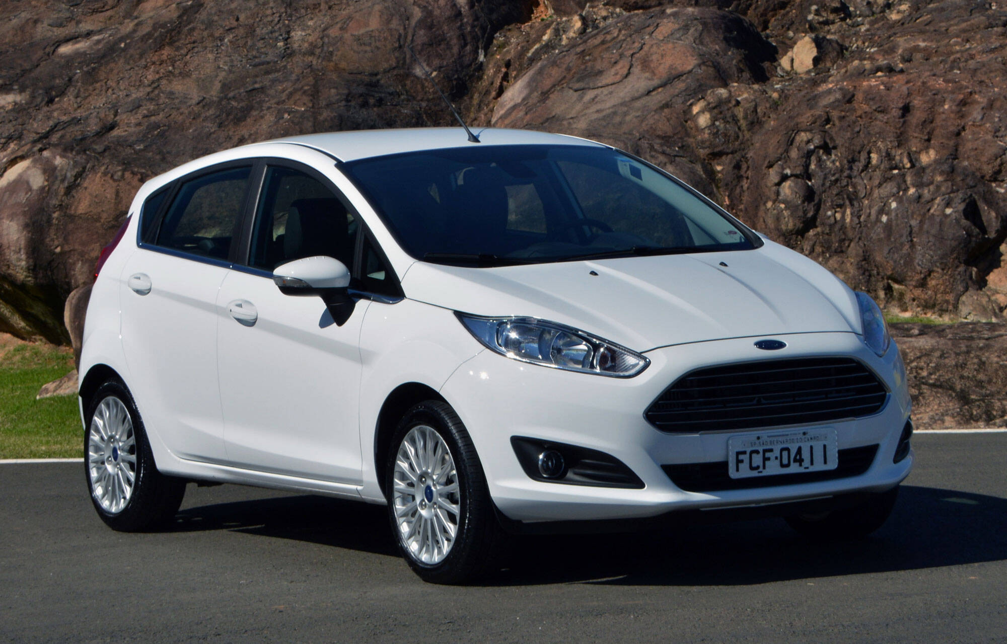 Ford Fiesta 1.0 EcoBoost. Foto: Divulgação/Ford