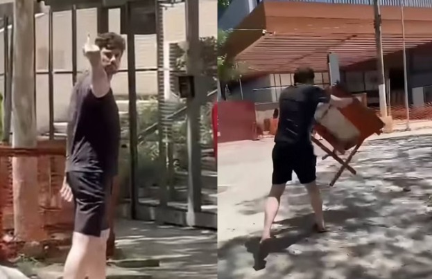 Danilo Gentili reage à interdição de rua em frente à sua casa. Foto: Instagram/Reprodução