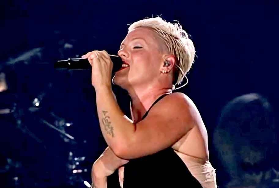 Pink – Nascida em Doylestown em 8/9/1979, tem ascendência judaica pela família paterna, ligada a imigrantes europeus. Esses vínculos aparecem em documentos familiares e tradições mantidas.
 Reprodução: Flipar