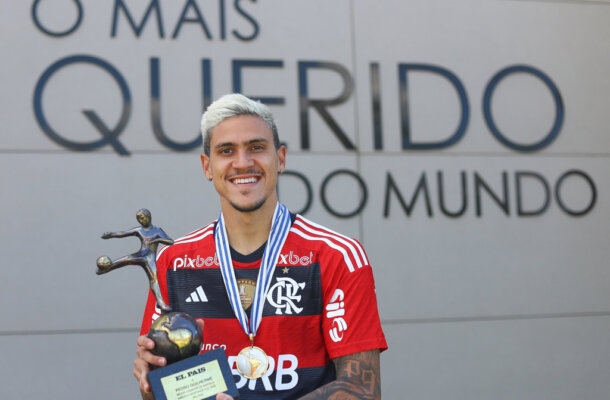O centroavante, no entanto, tem mercado e pode deixar o rubro-negro no fim do ano. Clubes da Premier League demonstraram interesse no camisa 9 - Foto: Gilvan de Souza /Flamengo.