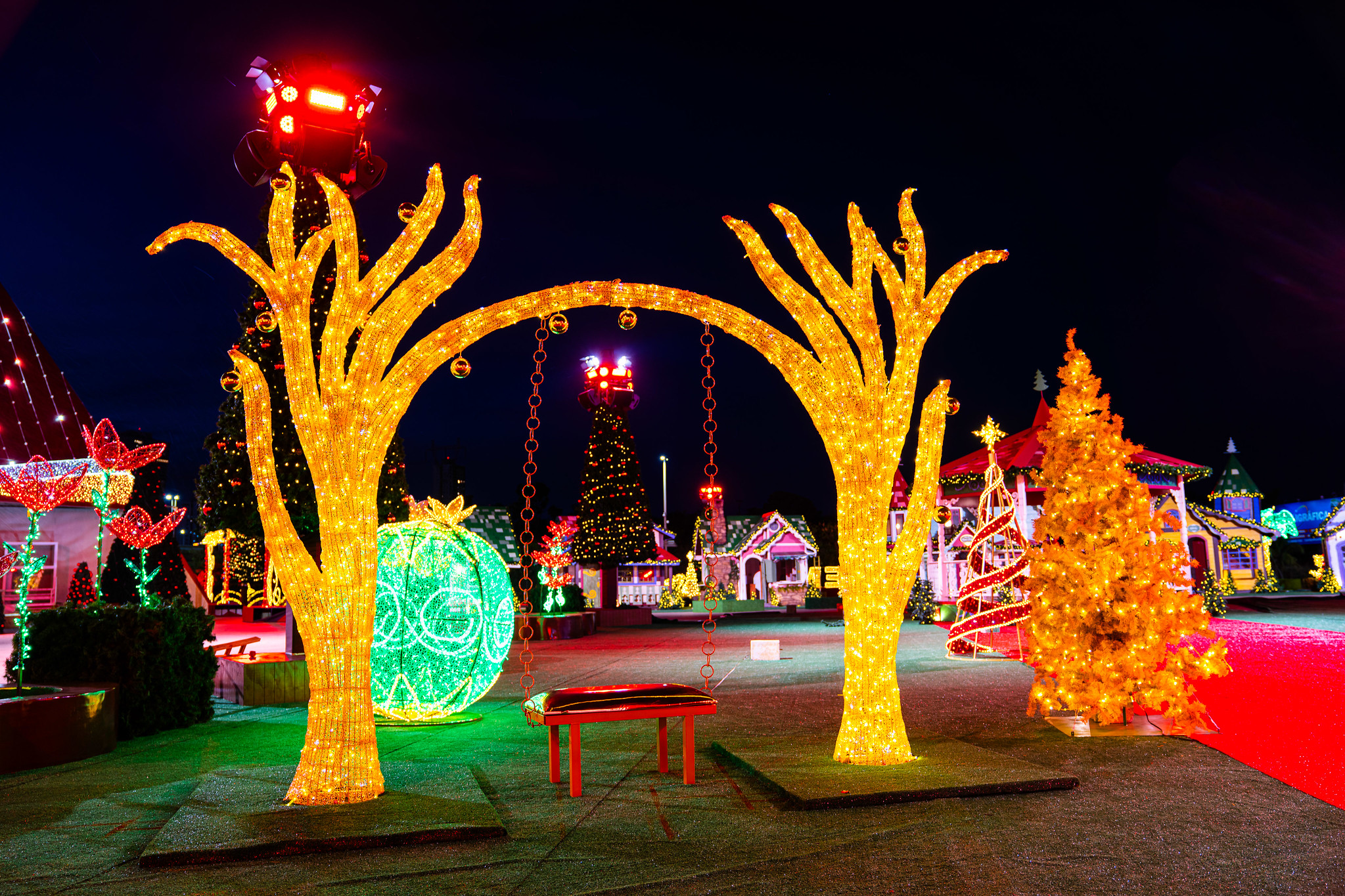 Decoração do Natal do Bem de Goiás 2025. Foto: Divulgação / Governo de Goiás