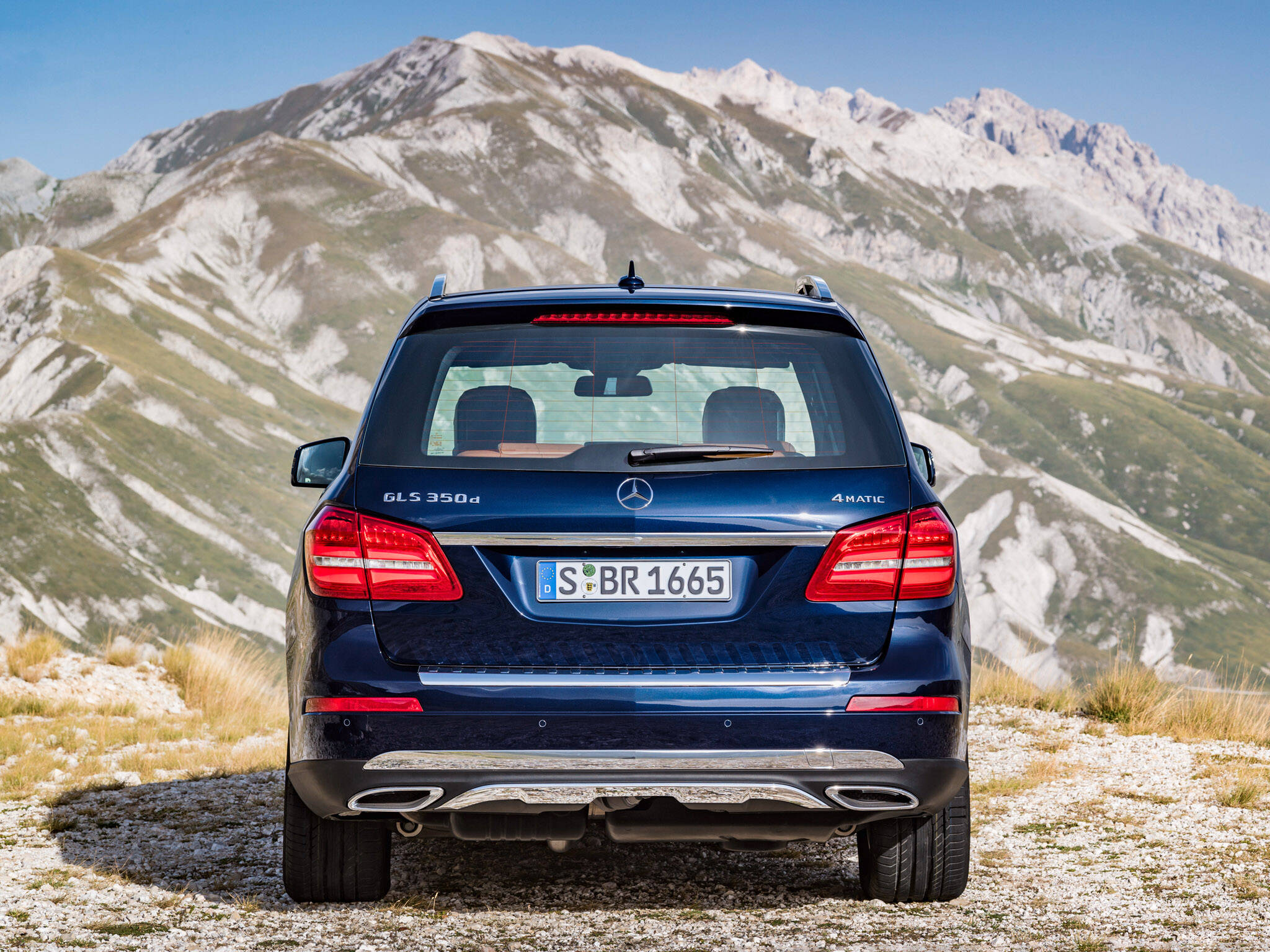 Mercedes-Benz GLS. Foto: Divulgação