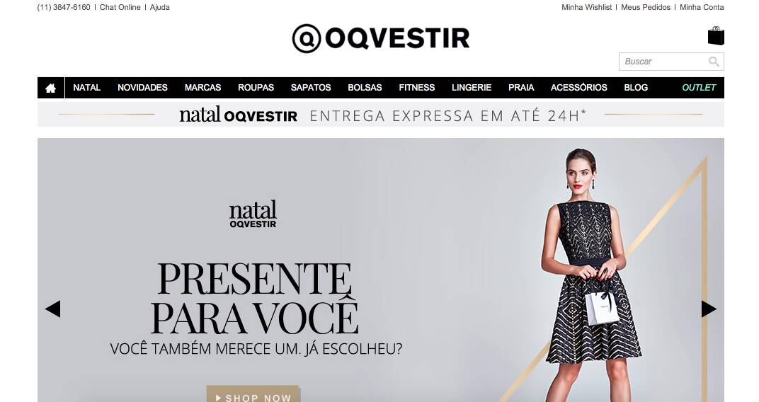 8- OQVestir: Criado por duas advogadas e uma editora de moda, o site começou pequeno, com investimento próprio das amigas. Seis anos depois, vende calçados, roupas e acessórios de grandes marcas para o público feminino, e já recebeu investimentos polpudos de fundos internacionais. Foto: Reprodução