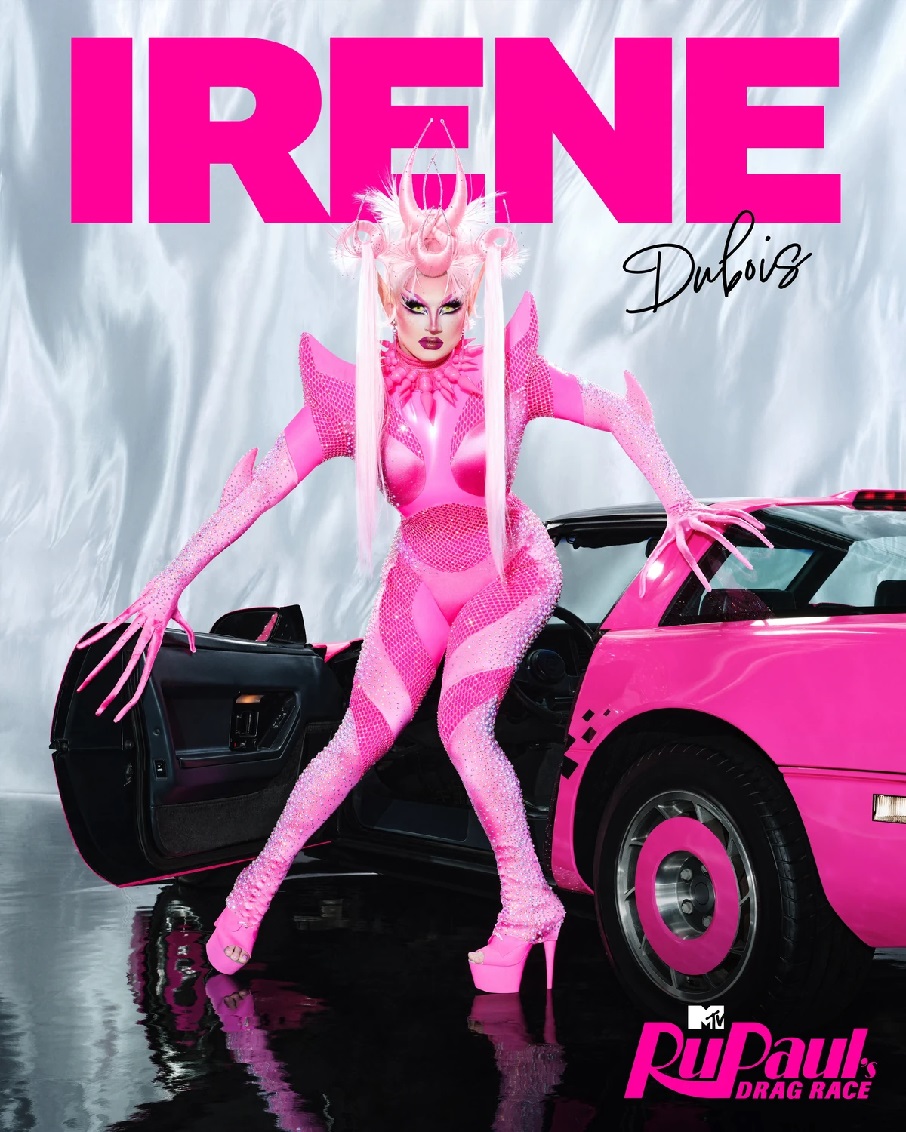 Irene Dubois, drag queen da 15ª temporada de RuPaul's Drag Race.. Foto: Reprodução/Instagram 17.01.2023