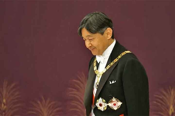 Naruhito ascendeu ao trono em 2019, após a abdicação de seu pai, o imperador Akihito, que foi o primeiro monarca japonês a renunciar ao trono em mais de dois séculos. 
 Reprodução: Flipar