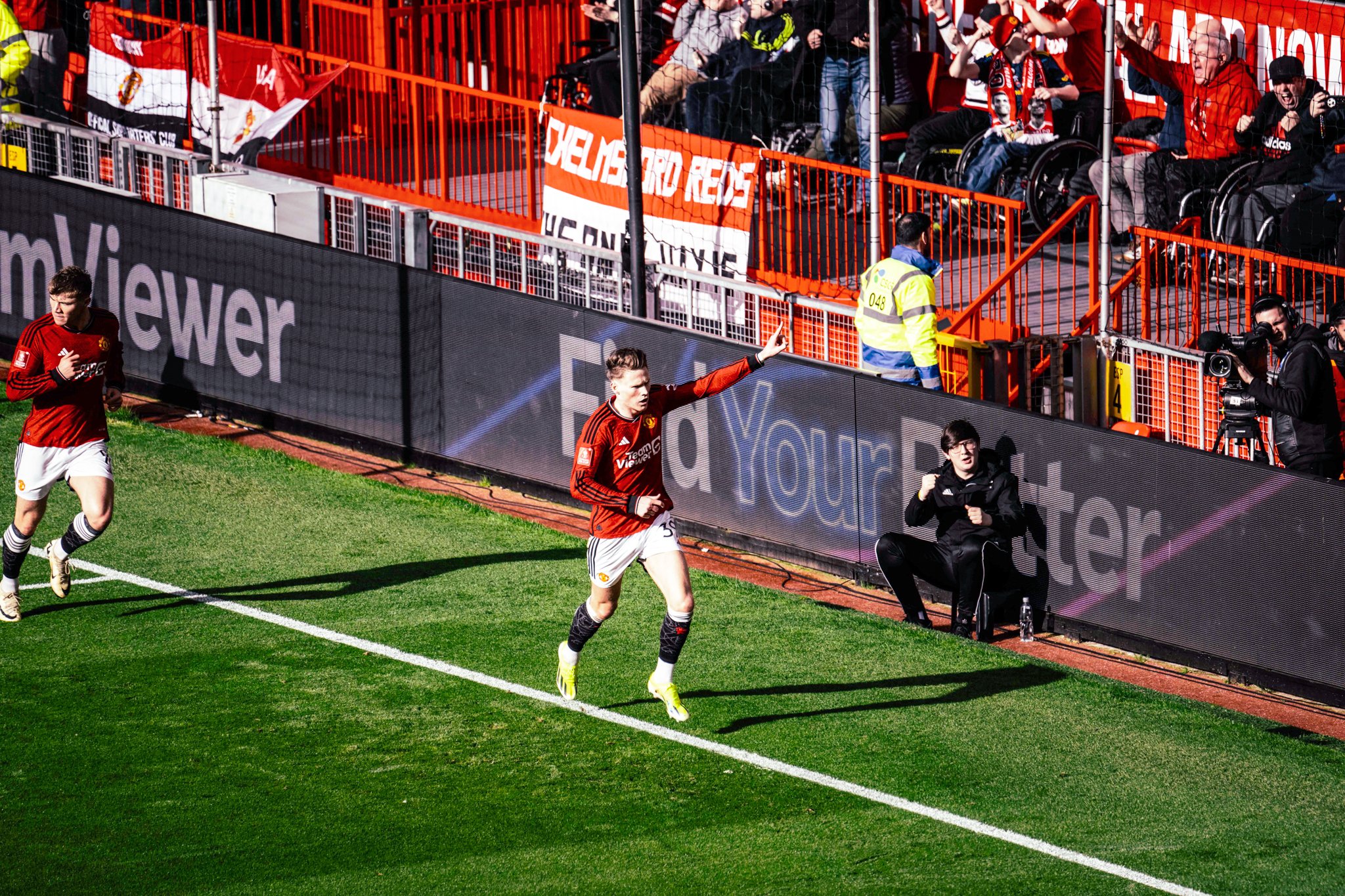 Manchester United x Liverpool - FA Cup Reprodução/Twitter