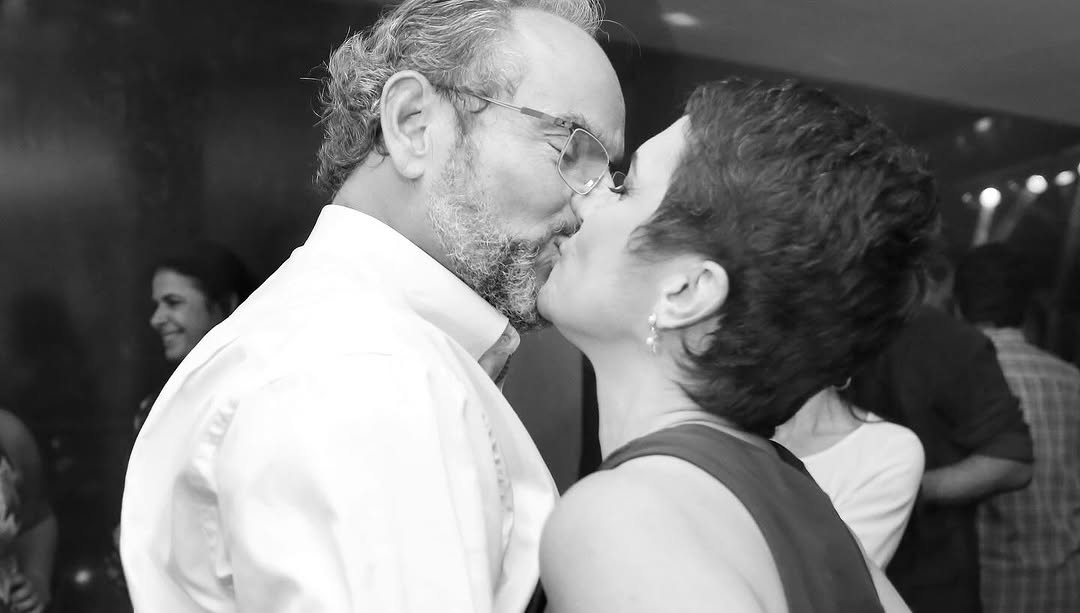Sandra Annenberg e Ernesto Paglia. Foto: Reprodução Instagram - 9.4.2025