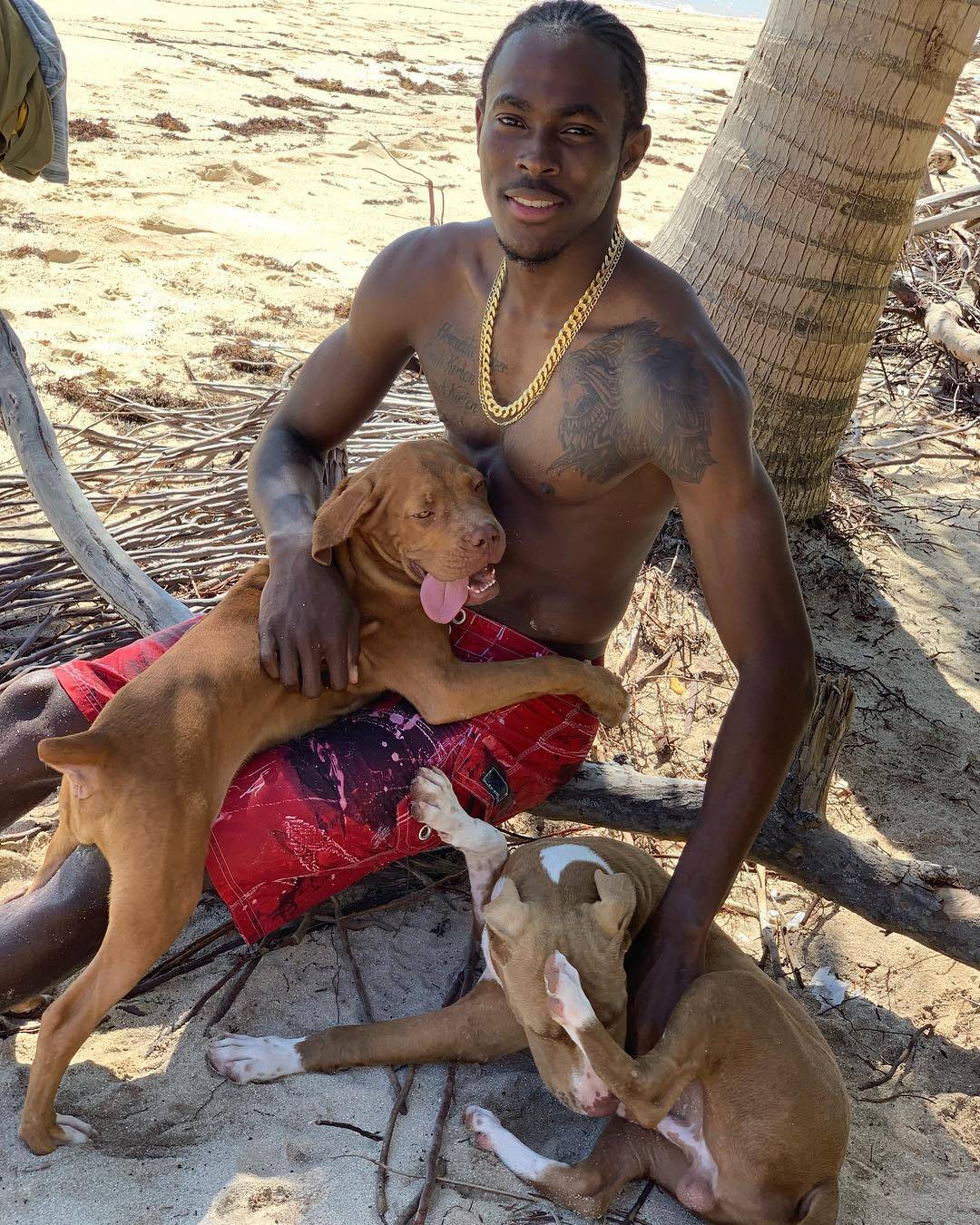 Jogador é afastado por quebrar isolamento. Foto: Instagram