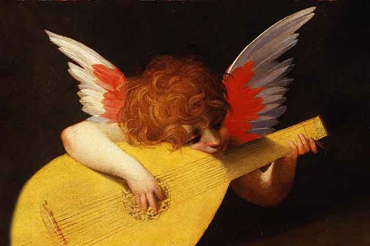O primeiro instrumento mencionado na Bíblia é o kinnor, traduzido como harpa ou lira, citado em Gênesis 4:21. Esse instrumento simboliza a origem da música como uma forma de expressão espiritual e celebração divina. Reprodução: Flipar