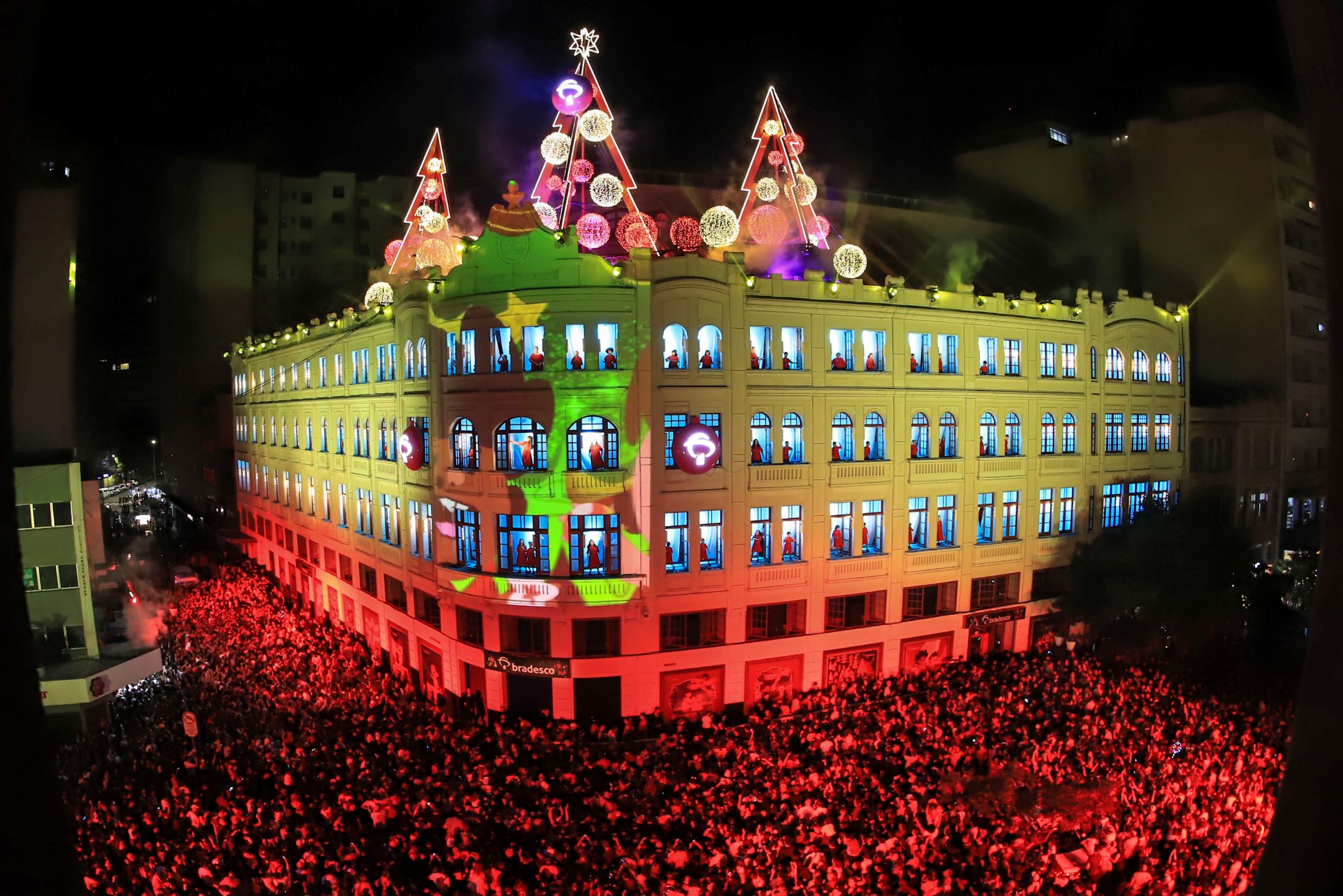Coral de Natal de Curitiba - PR. Foto: Divulgação / Prefeitura de Curitiba