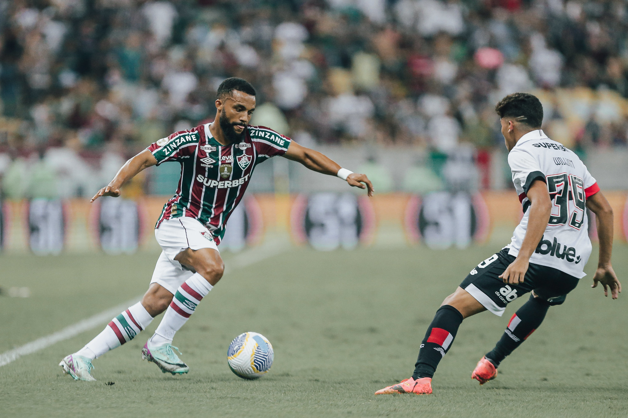 Fluminense x São Paulo  FOTO: MARCELO GONÇALVES / FLUMINENSE FC