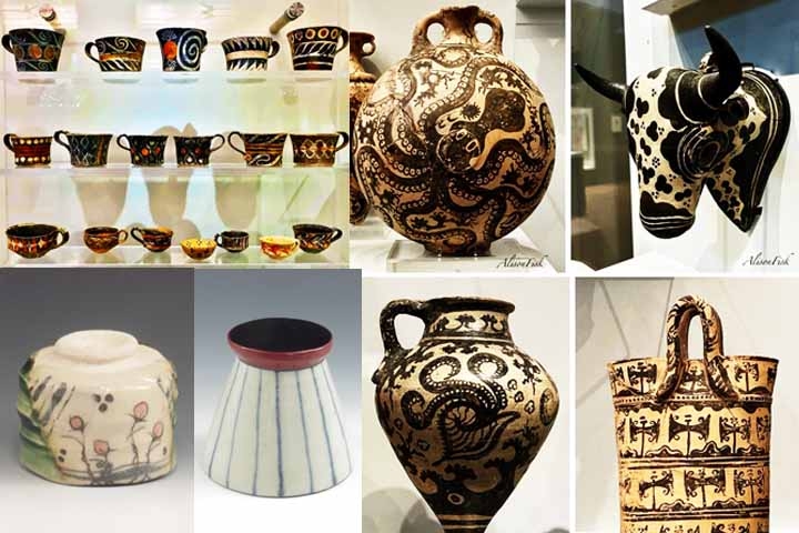 Mino, Japão - Província  famosa por sua cerâmica esmaltada e técnica de produção de potes e utensílios. Com uma história de mais de 1.300 anos, Mino continua sendo uma das maiores regiões produtoras de cerâmica no Japão devido ao seu controle de qualidade e técnicas refinadas.
 Reprodução: Flipar