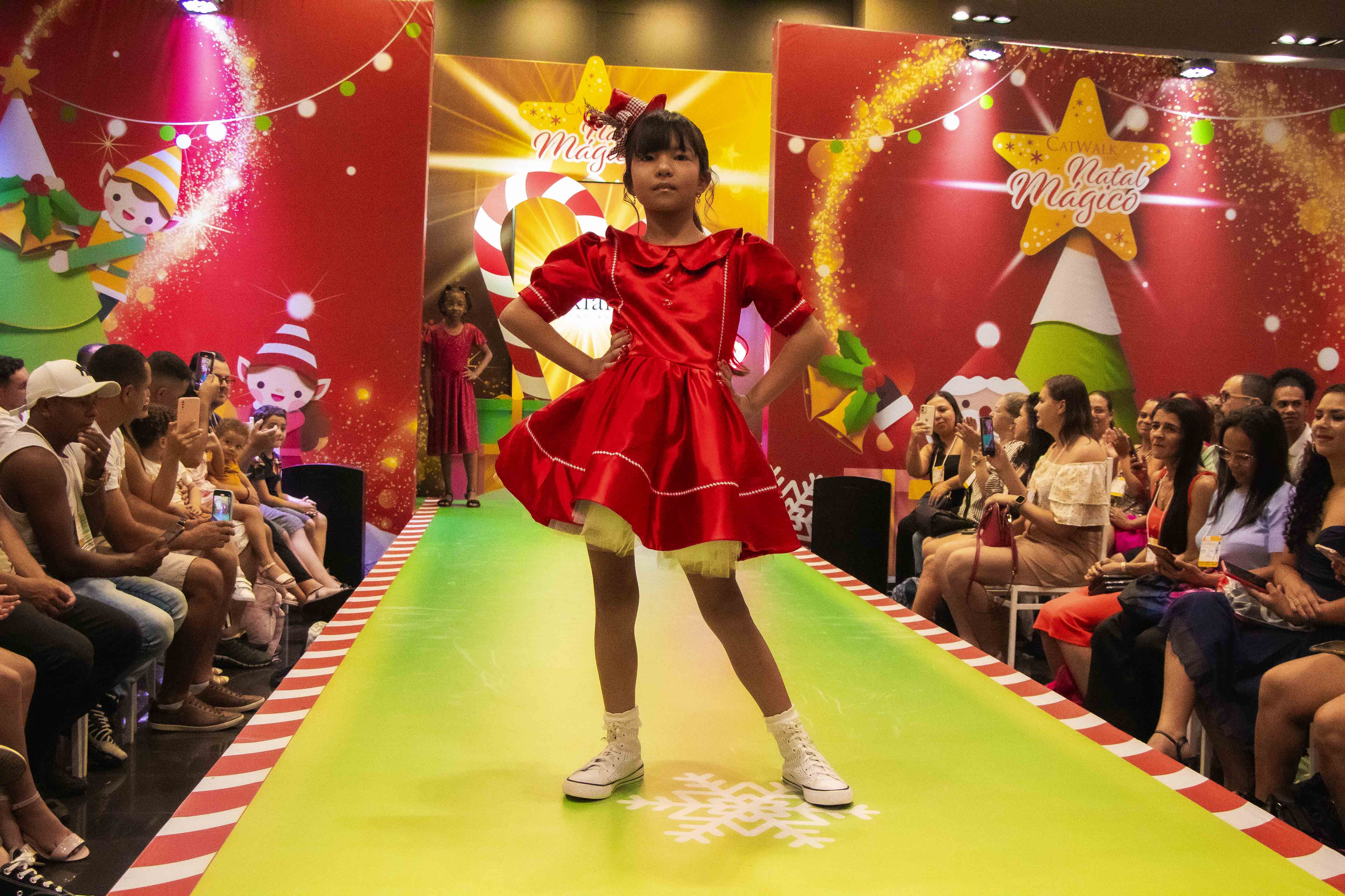 Neste final de semana aconteceu a edição “Natal Mágico” do Catwalk Brasil, o evento promovido pelo Grupo YBrasil, em parceria com a Escola de Modelo, que contou com a par. Foto: Jorge Luiz Garcia