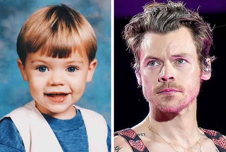 Harry Styles, inglês, nasceu em 1º de fevereiro de 1994. Ele é filho da proprietária Anne Twist e do trabalhador financeiro Desmond Styles. Reprodução: Flipar