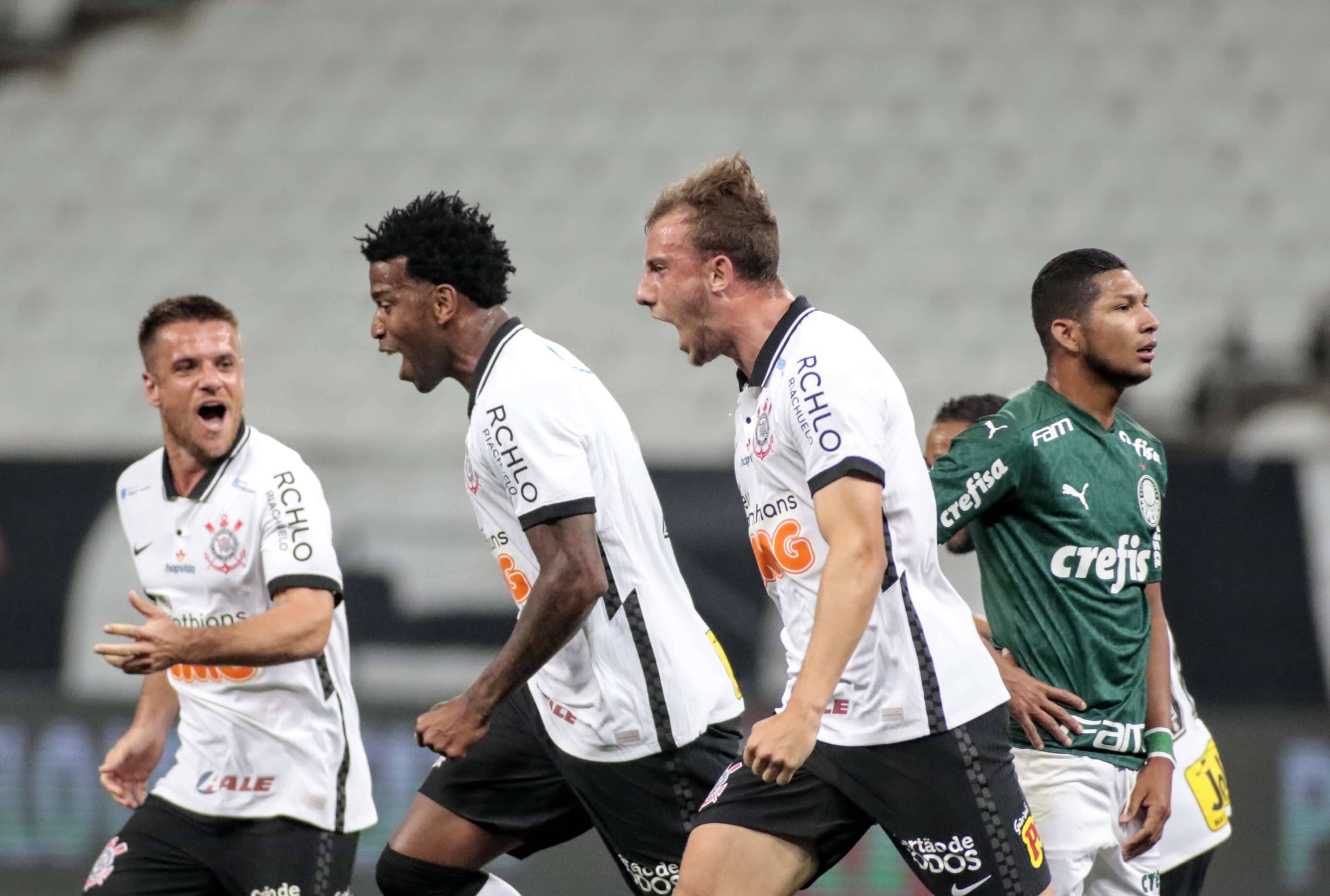Jogo do Corinthians e Palmeiras. Foto: Rodrigo Coca/Agência Corinthians