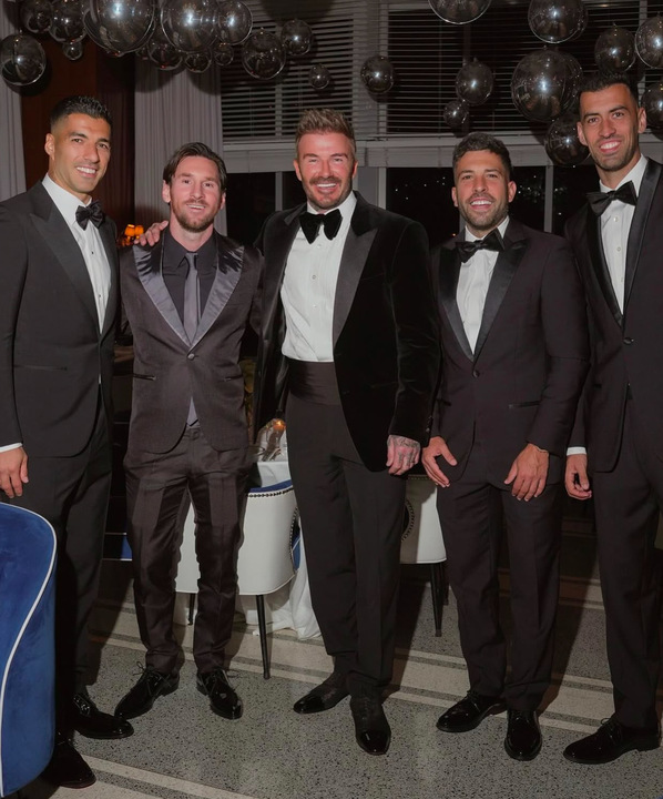 David Beckham e amigos. Foto: Reprodução: Instagram