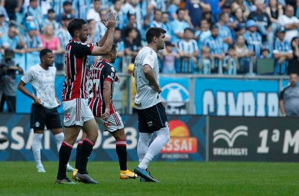 São Paulo e Grêmio fazem um duelo tricolor na abertura da 28ª rodada do Campeonato Brasileiro. - Foto: Rubens Chiri/saopaulofc