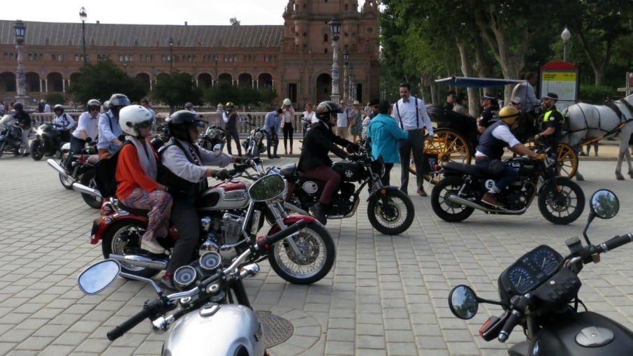 Passeio de moto pela Espanha. Foto: Carlos Patrício