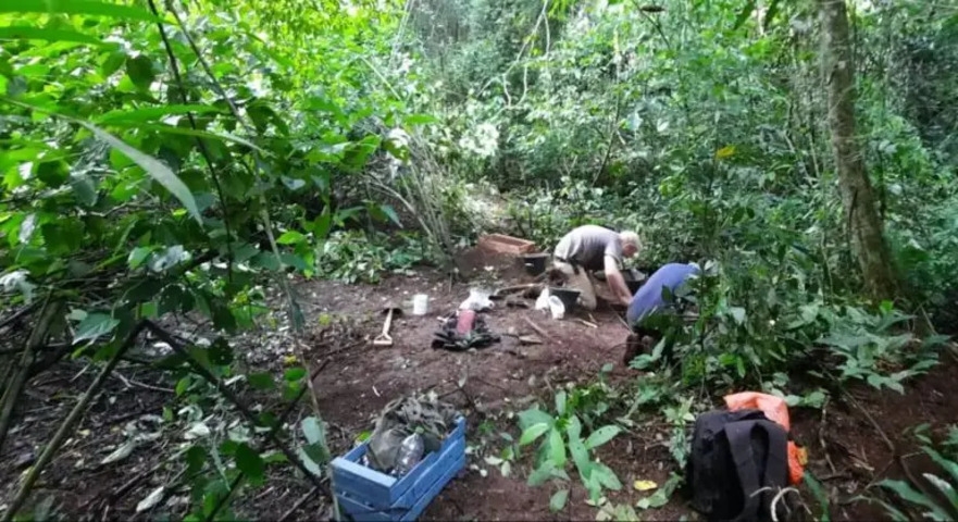 Arqueólogos argentinos da Universidade Nacional de La Plata (UNLP) e do Conselho Nacional de Investigações Científicas e Técnicas (Conicet) confirmaram que a presença humana na região das Cataratas do Iguaçu é de pelo menos 6 mil anos.. Foto: Reprodução: Flipar