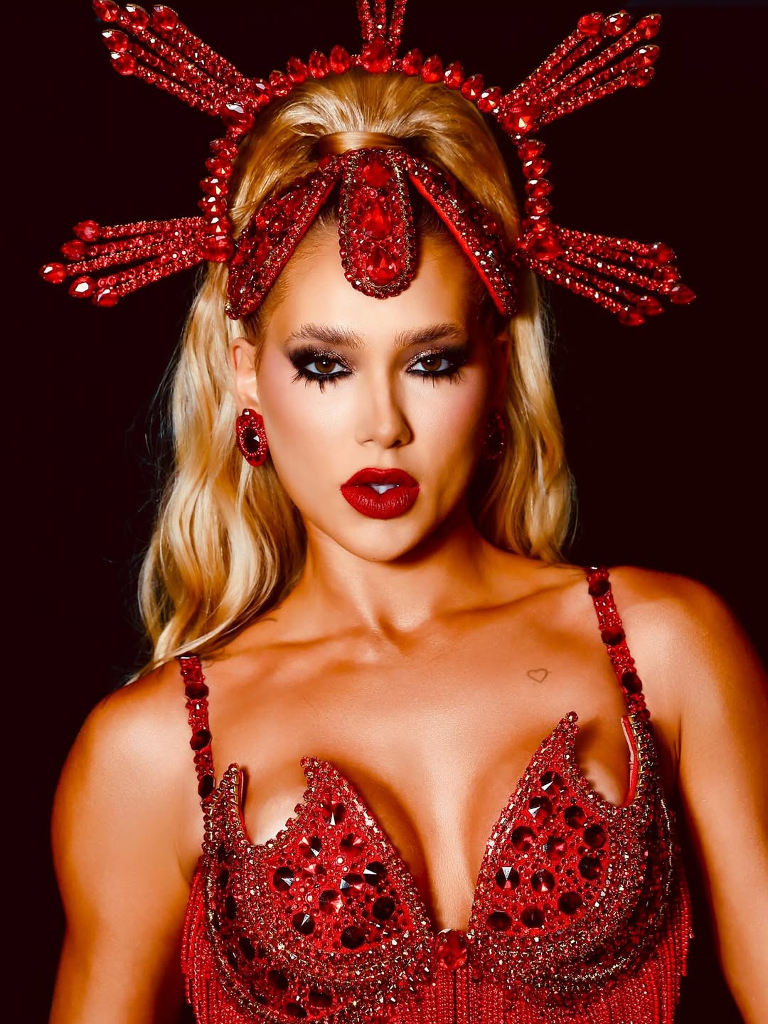 Virginia elege look para último ensaio da Grande Rio. Foto: Reprodução/ Instagram @virginia
