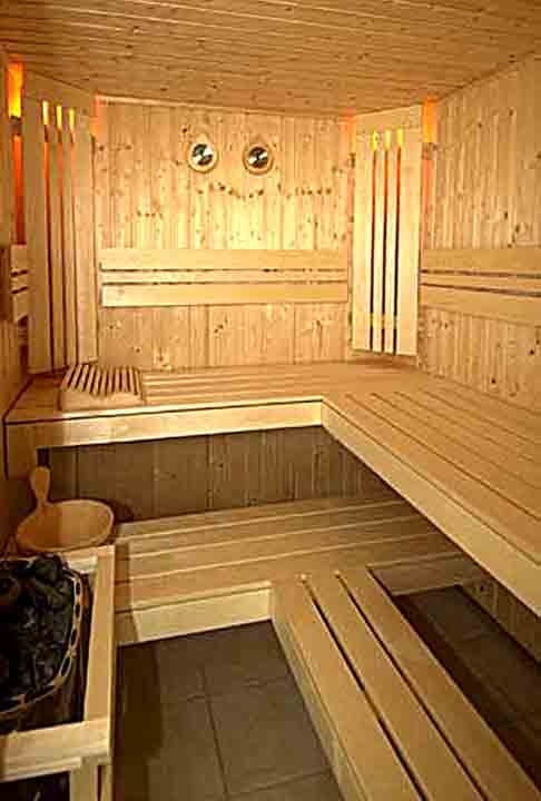 Além de saunas nas residências, existem saunas em empresas para momentos de relaxamento de funcionários.  Reprodução: Flipar