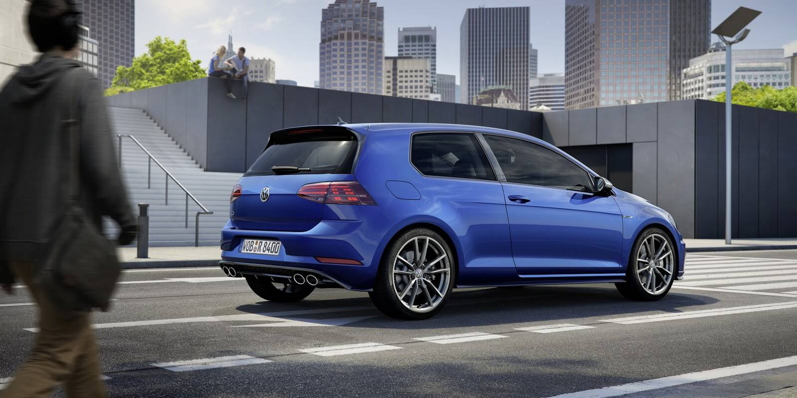 Volkswagen Golf R. Foto: Divulgação