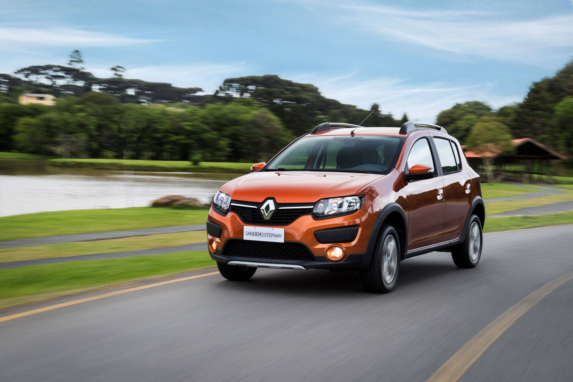 Renault Sandero Stepway 1.6 SCe. Foto: divulgação/Renault