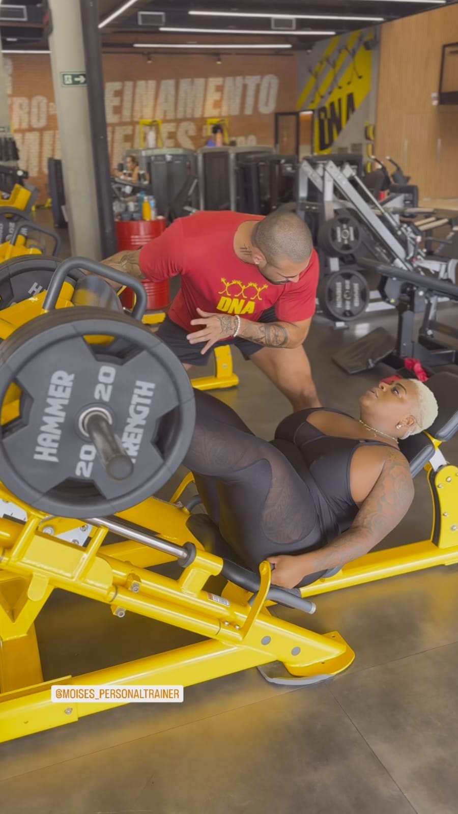 Jojo Todynho pega pesado no treino de musculação e surpreende Reprodução/Instagram