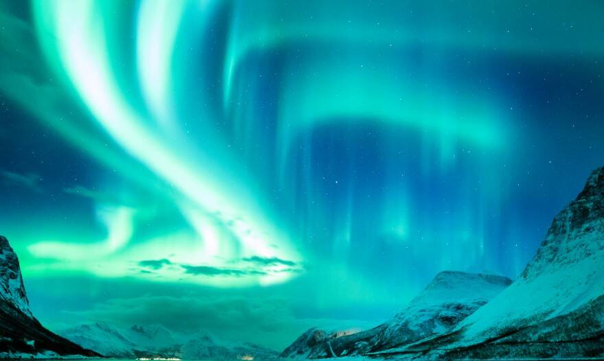 Tromsø é conhecida como a capital da aurora boreal. Foto: Borealis Expedições