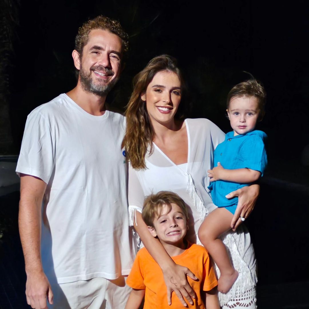 Felipe Andreoli e Rafa Brites com filhos Reprodução/Instagram - 05.02.2024