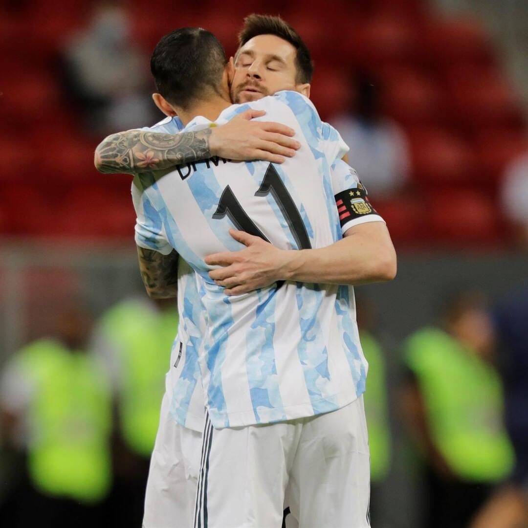 Argentina x Paraguai. Foto: Reprodução / Instagram Copa América