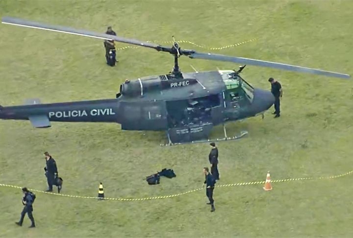 Ainda segundo o secretário, serão feitas avaliações para determinar se os helicópteros poderão voar novamente ou não.