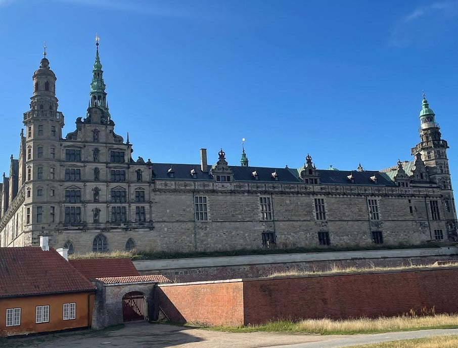 O Castelo de Kronborg, em Helsingor, na Dinamarca. Foto: Reprodução/Instagram 04.04.2023