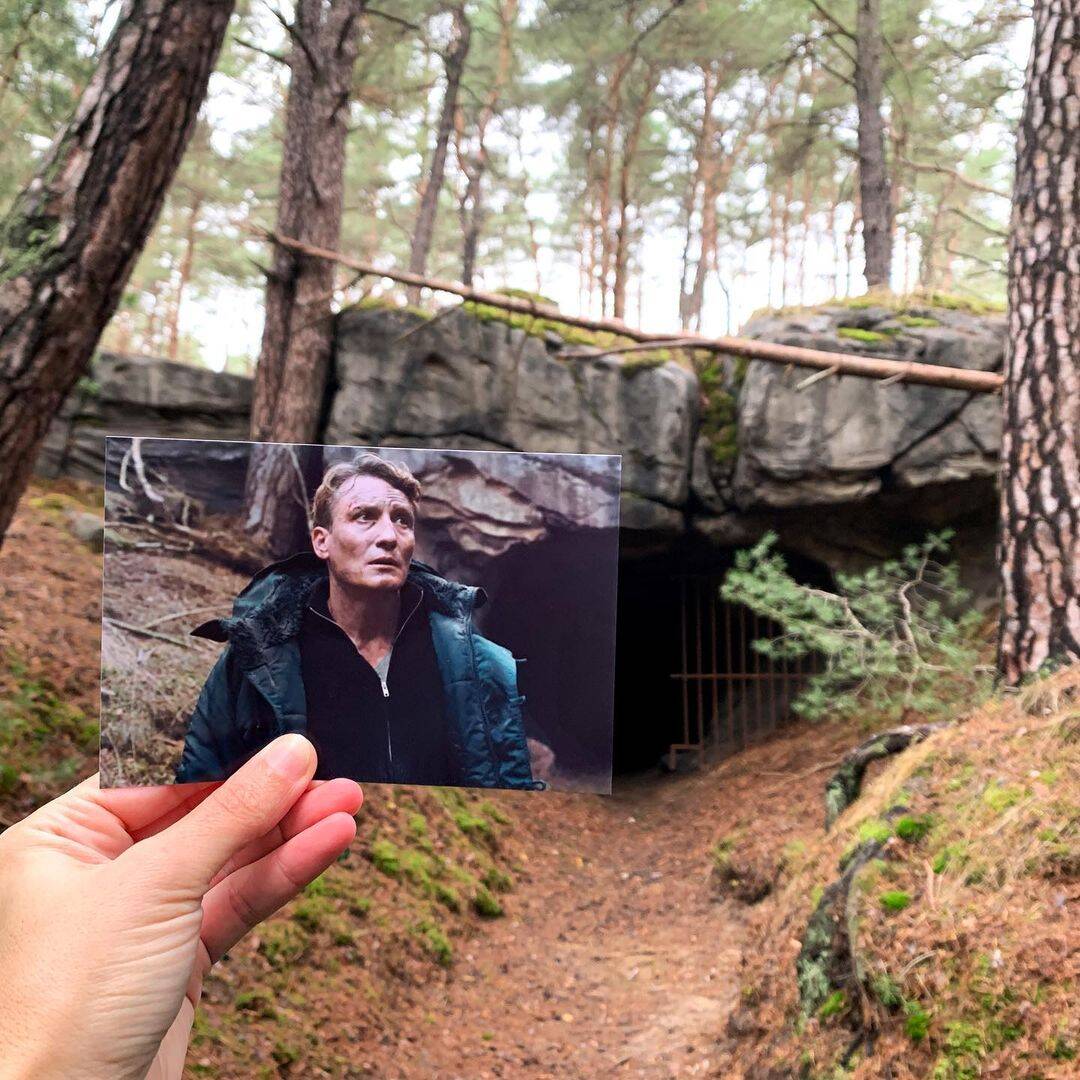 A caverna de Dark não existe de verdade, mas a floresta sim!. Foto: filmtourismus/Andrea David