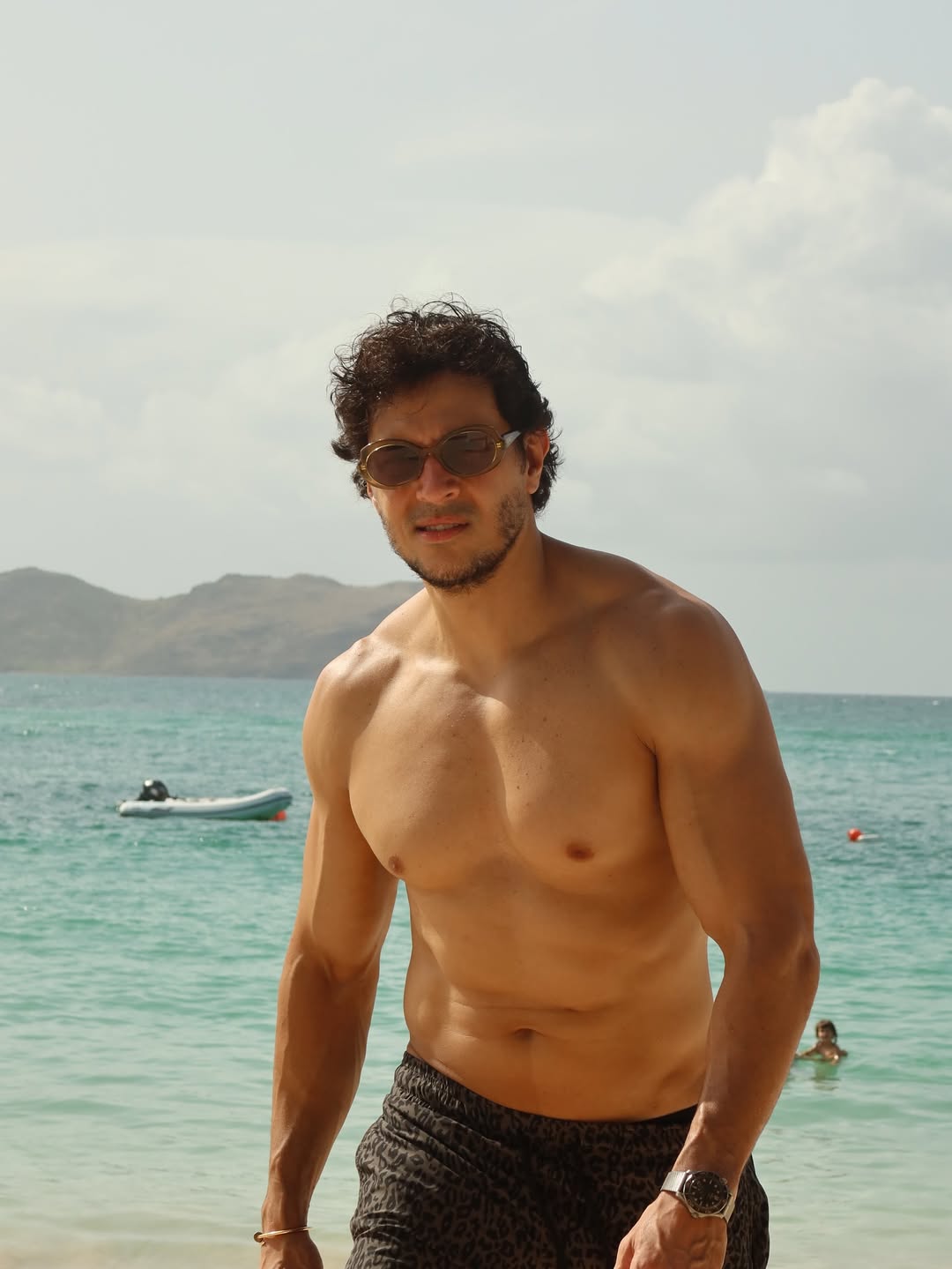 Gabriela Prioli curte St. Barths com marido e filha nas férias. Foto: Instagram