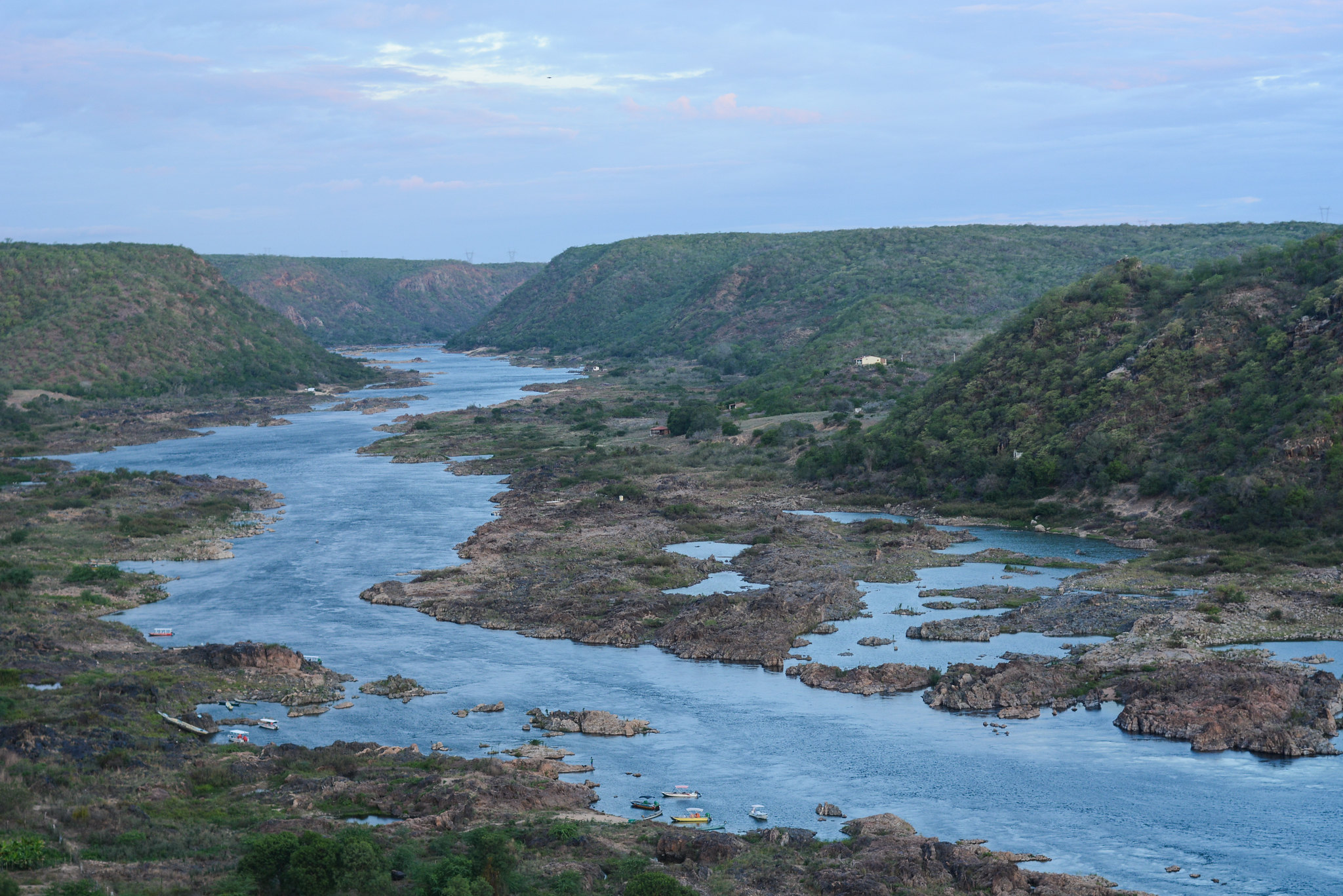 Rio Boa Vista em Piranhas (AL). Foto: Divulgação Ministério do Turismo