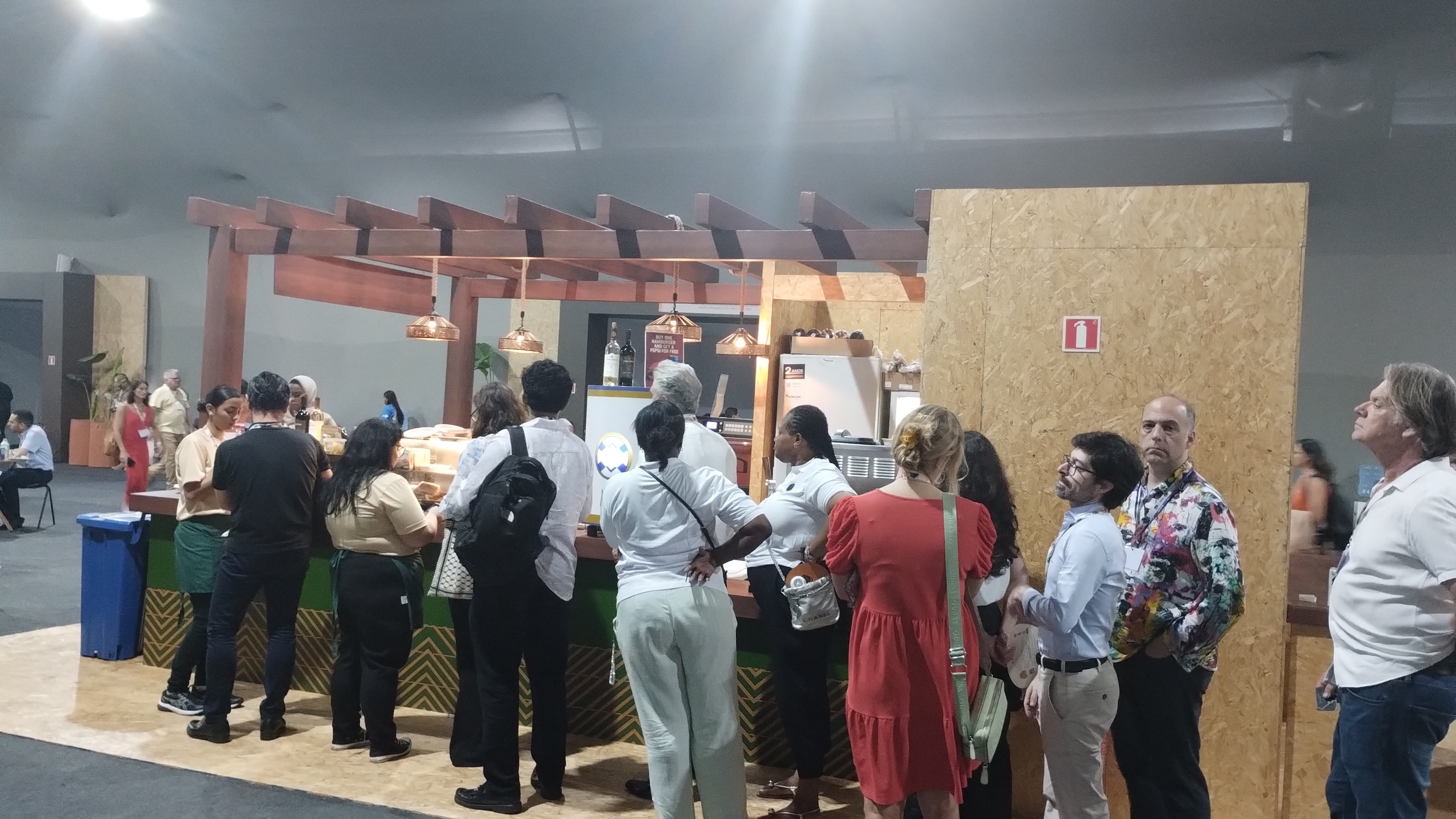 Corredores da COP30. Foto: Michelle Valente / enviada especial do Portal iG