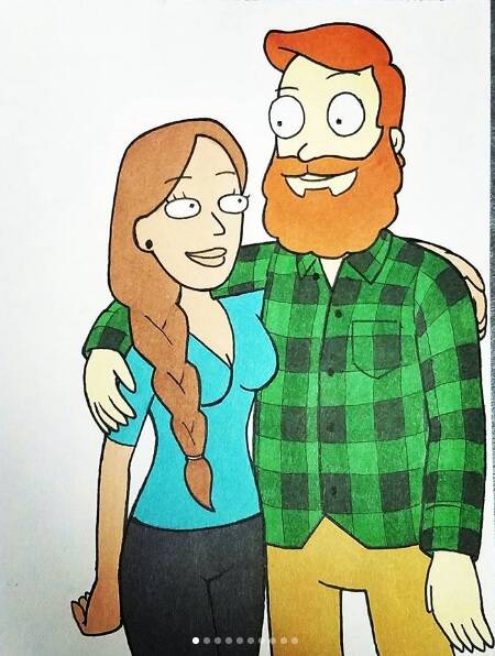 Inspirado em "Rick and Morty". Foto: Reprodução/Instagram