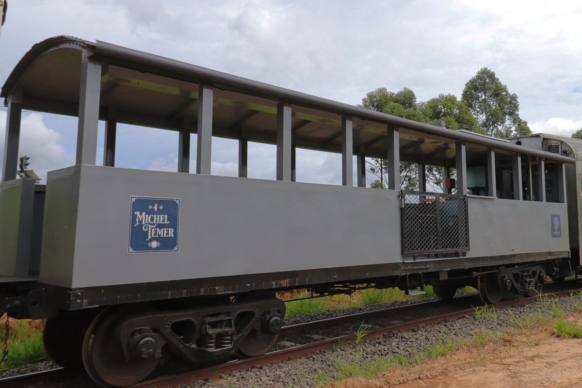 Trem da República . Foto: Divulgação Trem da República