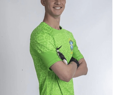 Pedro Cobra - Goleiro de 17 anos do Atlético-MG - Foto: Divulgação/CBF