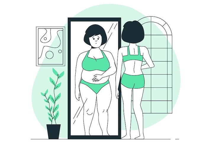 O exercício físico ajuda na diminuição do percentual de gordura e da circunferência abdominal.  E, por outro lado, também auxilia nos casos de pacientes com anorexia nervosa, que precisam ganhar massa corporal. 